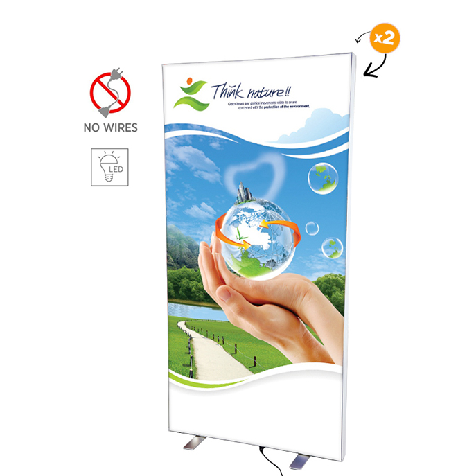 Kaseton wystawienniczy ALU LED ECO