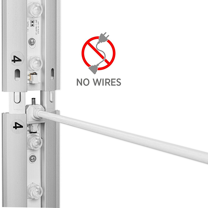 Kaseton wystawienniczy ALU LED ECO