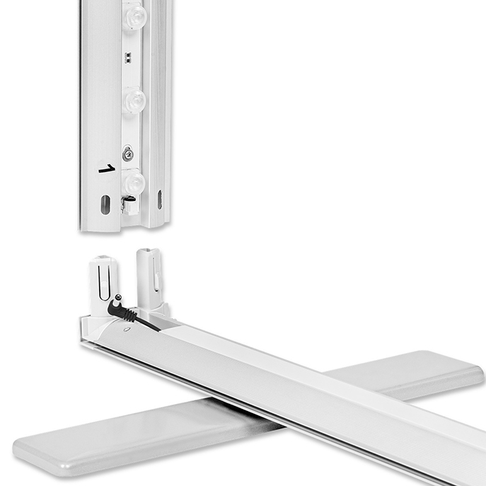 Kaseton wystawienniczy ALU LED ECO